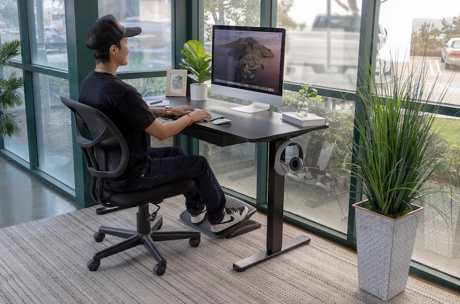 Professional workspace in Helsinki with ergonomic setup
